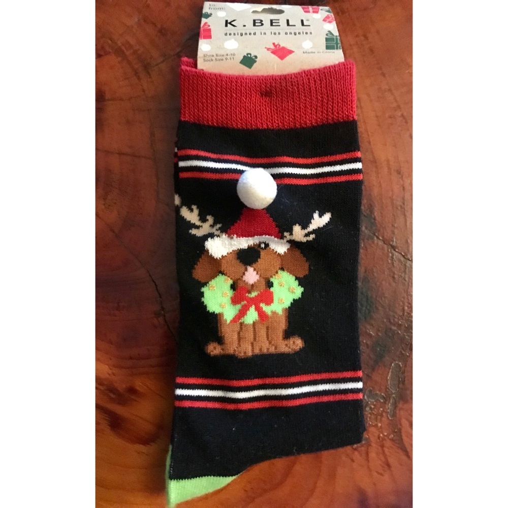 Dog Christmas Socks